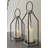 17'' H Metal Tabletop Lantern