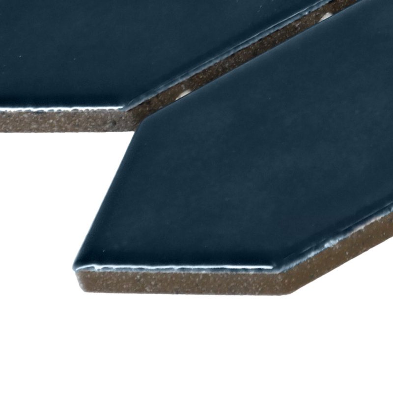 Itona Tile 2 x 5 Picket Mosaic Tile (12 PC Per Carton) (8.76 SQFT Per Carton), Deep Blue