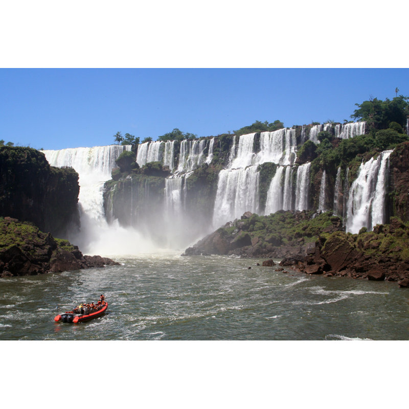 Adventure In Iguazu Falls by Procy_ab - Wrapped Canvas Print, 30cm H x 46cm W x 3.8cm D