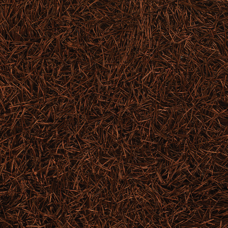 Poligan Hand Loomed Area Rug in Brown, Rectangle 7'9" x 10'6"