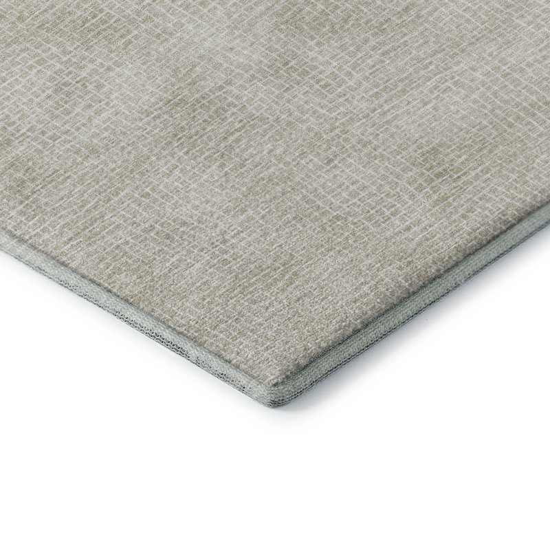 Tapis géométrique de qualité supérieure lavable à la machine Cossette AMF1057, Rectangle 10 pi x 14 pi