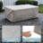 5 - Person Outdoor Conversation Set With Fire Pit Table-127685541