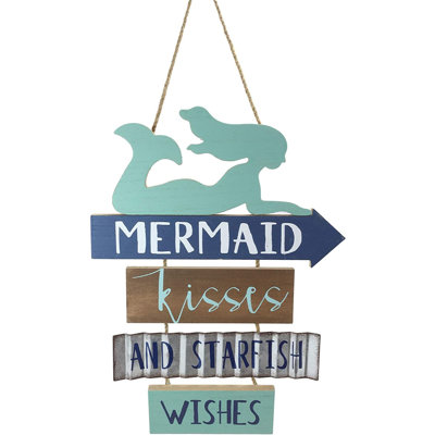 Timm Wind Resistant Plastic Text & Numbers Wall Decor