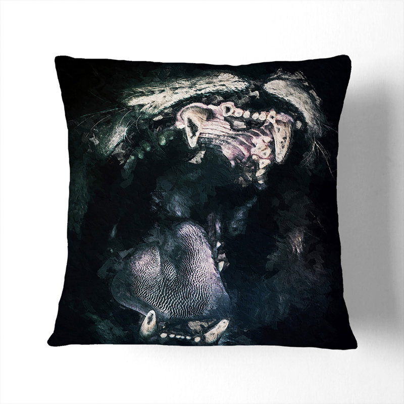 Square Throw Cushion, 55cm H x 55cm W x 20cm D