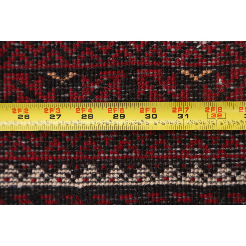 One-of-a-Kind 3'2" X 5'11" New Age Wool Area Rug in