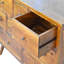 Solerno Solid Wood 100 cm W Chest of 8 Drawers
