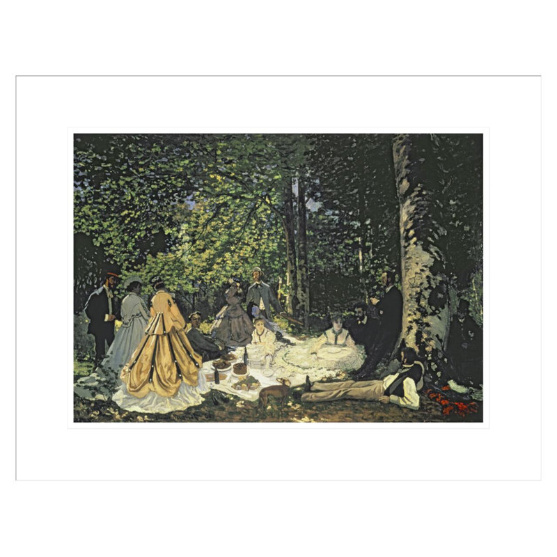 par Claude Monet, impression giclée encadrée, H 17,03 po x l 21,75 po