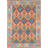 Multolor Kilim Reversible Wool Rug 4x6