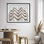 Geometric Pulse II Framed Graphic Art-1331203675-1089850843