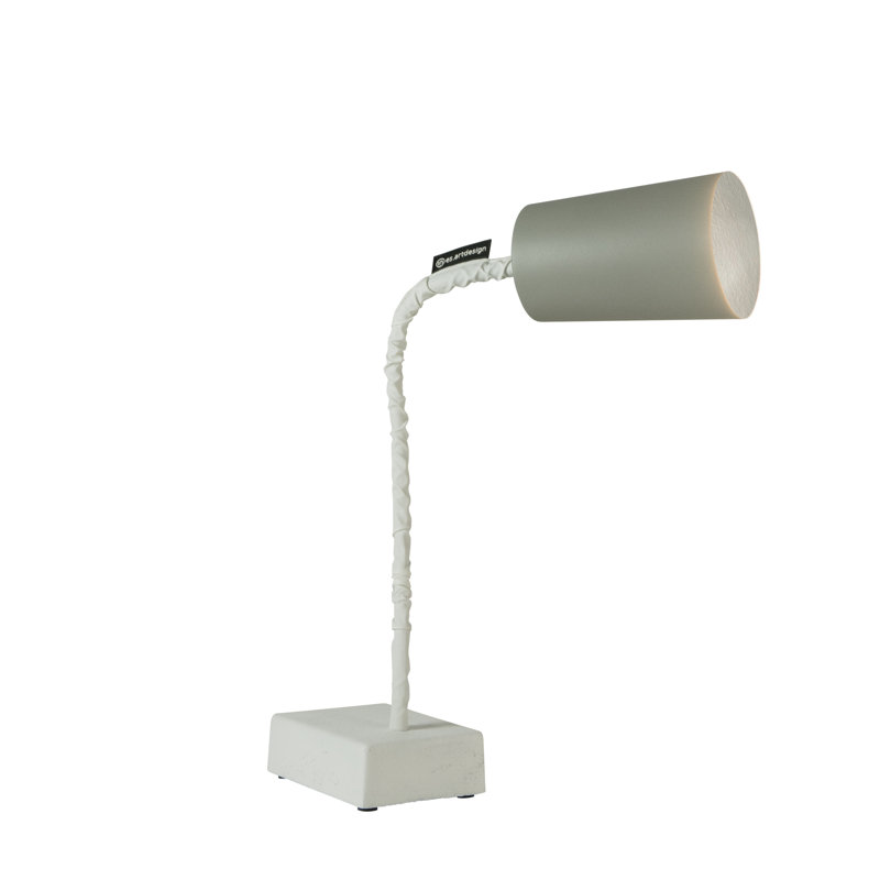 Adjustable Metal Desk Lamp, Silver