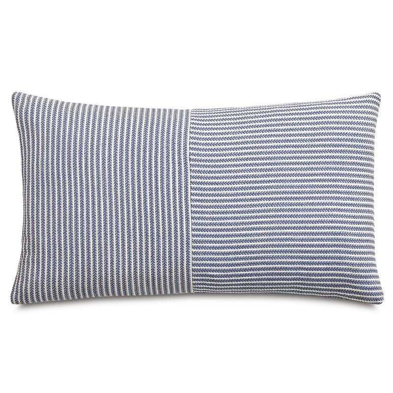 Beau Pillow Cover & Insert, Rectangle 13"H x 22"W