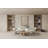 Casual Decorative Looped Book Ends for Desk and Home Decor - Modern Wood Bookend for Shelf Styling and Bookshelf Display - Set of 2, 7"-114525256