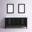 Ensemble de meuble-lavabo double 61 po avec miroir Ewen-1246090095-1273578704-1273578706