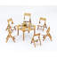 Surfliner Outdoor Teak Dining Set-381199085