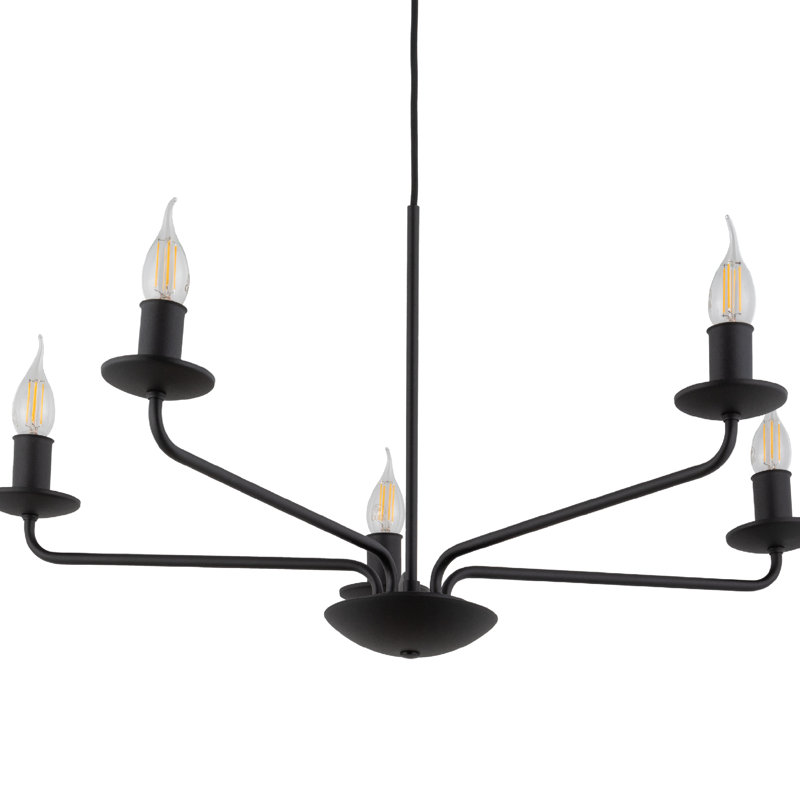 Penfield 5 - Light Candle Style Chandelier