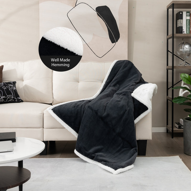 Throw Blanket, Black