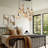 Aldahir 8 - Light Matte Black Cluster Pendant