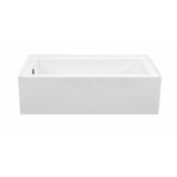 Cameron 2 DoloMatte 60" x 30" Alcove Soaking Solid Surface Bathtub