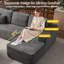 Canapé modulaire rembourré Boneless-678963255-678963247
