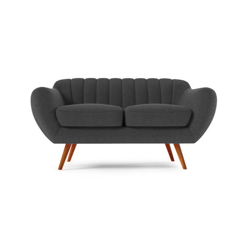 Katharine 2 Seater Loveseat, Ibiza Dark Grey