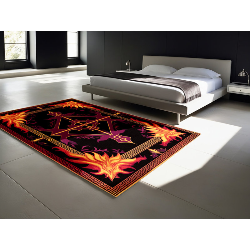 Ornamented Bloom Rug, Square 8'