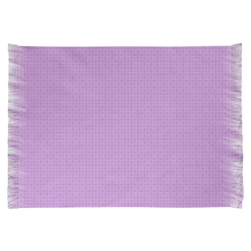 Tapis décoratif violet napperon, Oui