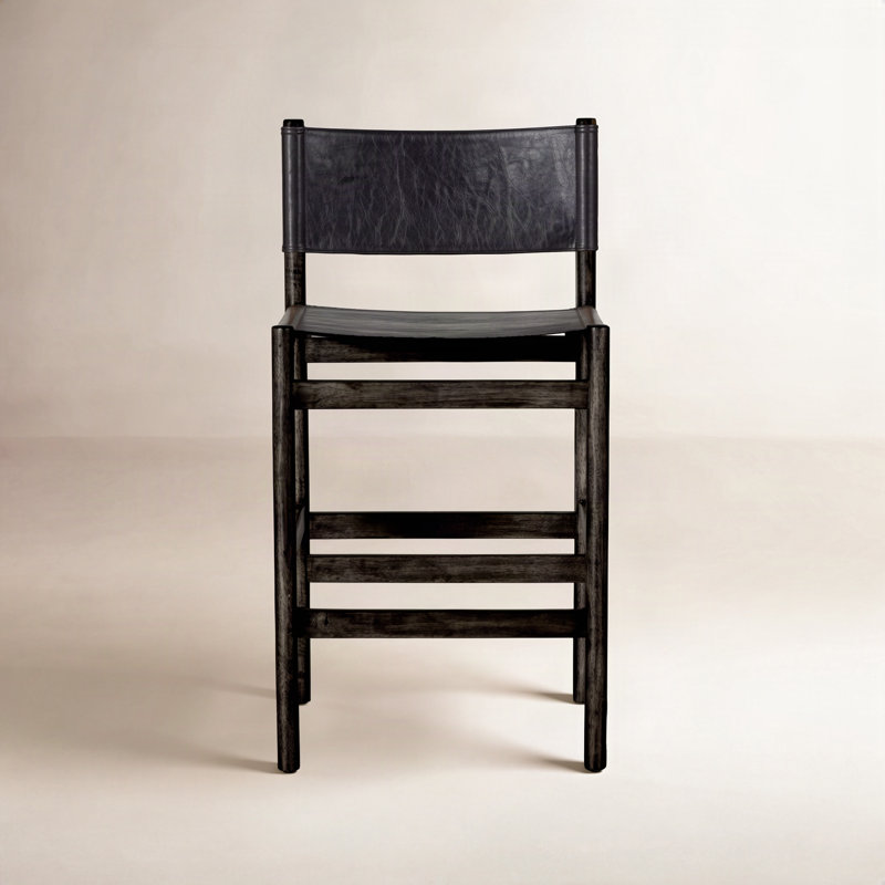 Tabouret Matisse, Tabouret de bar (siège d'une hauteur de 30,5 po), Noir, noir, noir, noir, Noir, noir, noir, noir