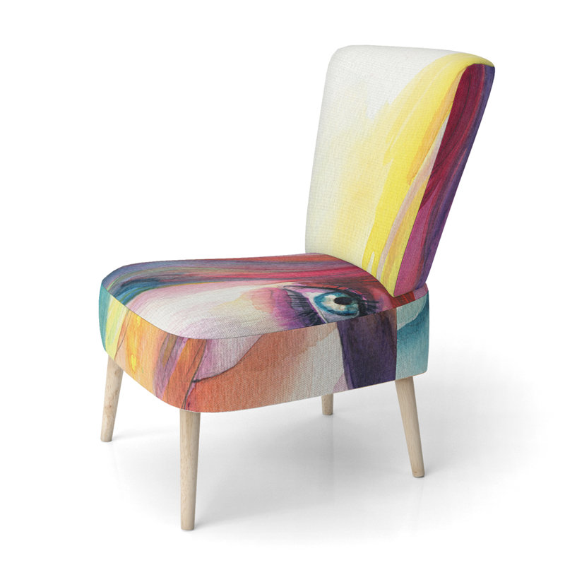 Deya - Chaise d'appoint rembourrée Glam