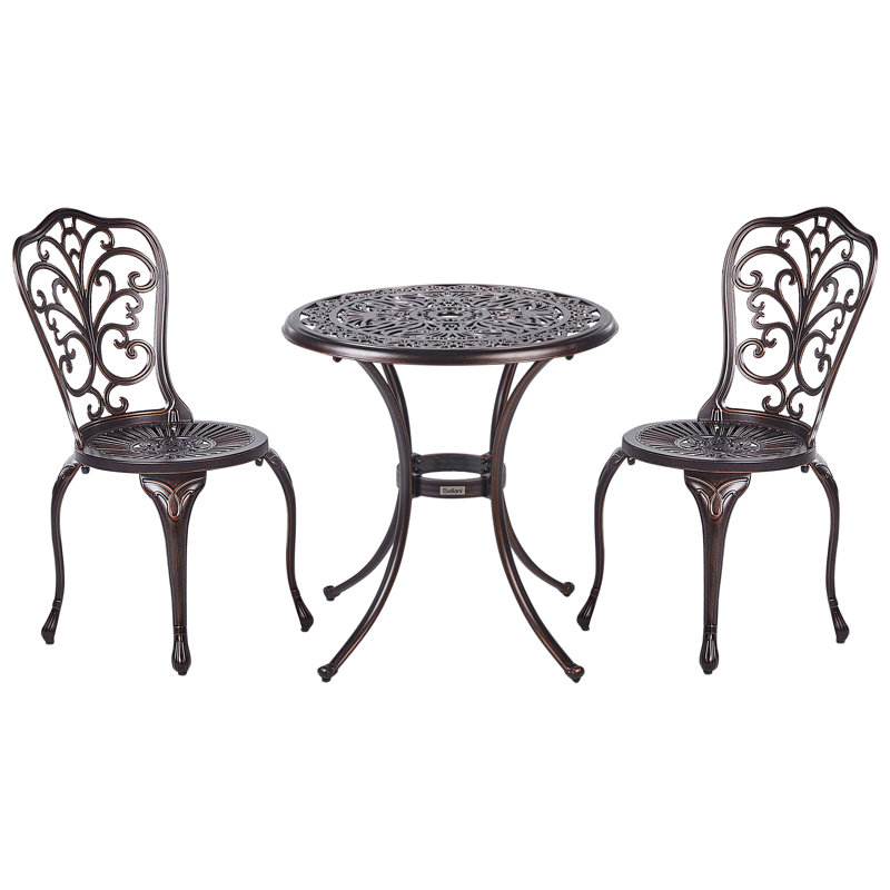 Hettinger Wicker 2 - Person Garden Lounge Set