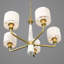 Perth 5 Light Metal Dimmable Chandelier