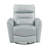 1Pc Recliner Chair With Swivel Motion Luxurious Comfort Leather Upholstered Solid Wood Living Room Furniture, Aqua-125915715