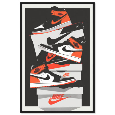 «Big Sneaker Stack Canvas» par Art Remedy