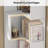 Corner Bookshelf, 70.87" Tall Corner Bookcase With Drawers, Tall Corner Shelf Storage Display Rack For Living Room Home Office-488035237
