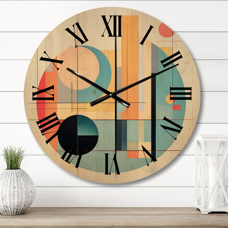 Horloge murale Ruskin, Moyenne