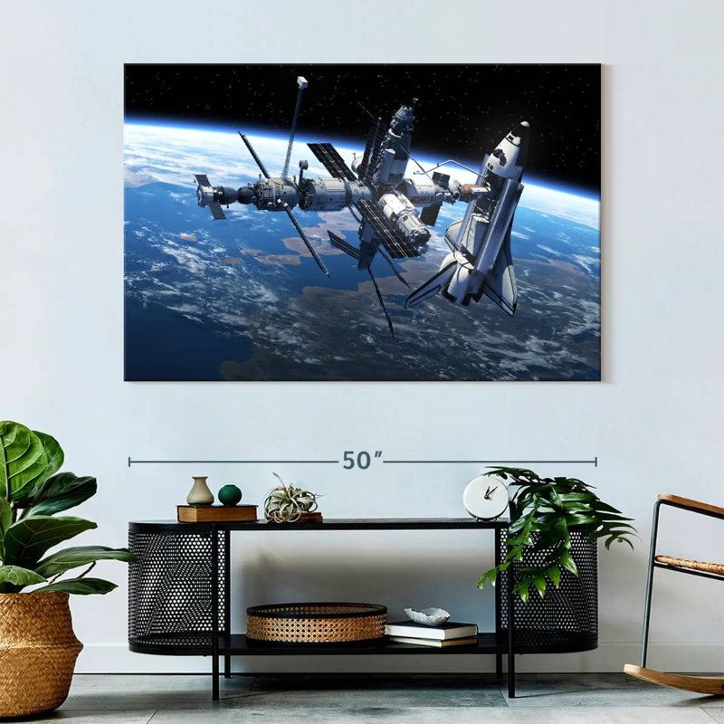 Station spatiale Oberle, H 34 po x l 51 po
