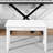 74cm Large Pu Leather Piano Bench With Storage, Solid Wooden Makeup Stool With Soft Padded Seat-1408231863