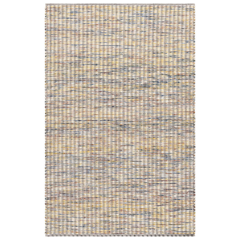 Natura Hand Woven Wool No Pattern Rug, Rectangle 4' x 6'