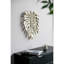 Décoration murale feuille d'or 18,9 x 13,4 x 1,4 "Monstera