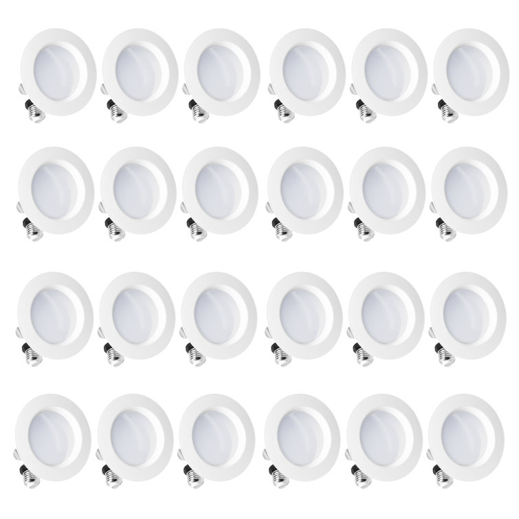 4" Retrofit LED, 9W, 2700K Soft White, Dimmable