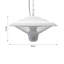 Abrina Electric Hanging Patio Heater