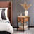 Balanger Side Table With Storage, Side Table Living Room, Small Table, Small Side Table, Narrow Bedside Table
