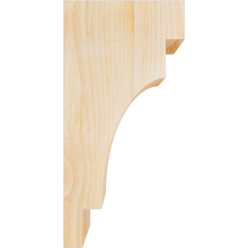 Corbeau méditerranéen, H 24 po x l 6 po x P 12 po, Sapin de Douglas, Sciage brut