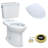 Drake® 1.28 GPF (Water Efficient) Elongated Two-Piece Toilet (Seat Included)-68662243