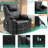 Faux Leather Lift Assist Power Recliner