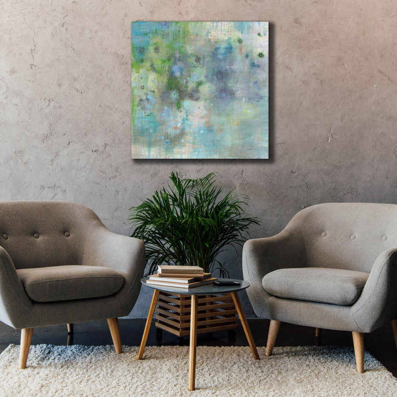 «Droplets» par Danhui Nai, art mural sur toile, H 37 po x l 37 po