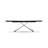 The W Extendable Metal Base Dining Table