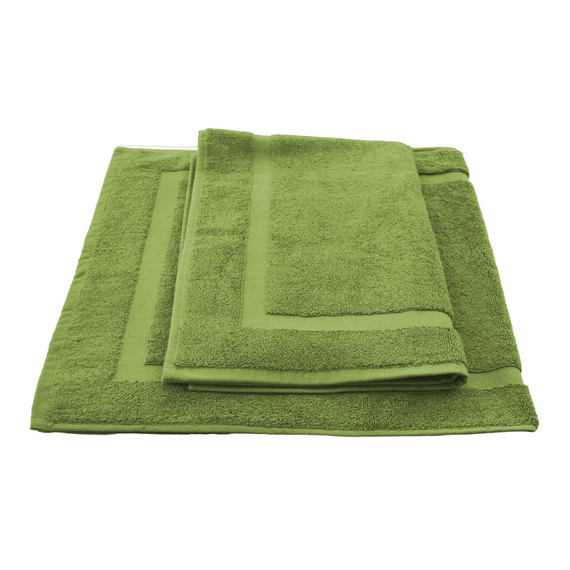 Ensemble de tapis de bain Aabidammar, Vert sauge