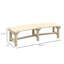 Semicircular Round Outdoor Bench (Only Including Patio Dining Chair)
