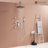 Herathena Ceiling Mounted Luxury Shower System with Digital Display (Rough-in Valve Included)-66097090