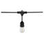 24Ft - LED String Light - Includes 12-S14 Bulbs - 2000K - 120 Volts